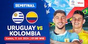 Link Siaran Langsung Copa America: Uruguay Vs Kolombia di Vidio Pekan Ini