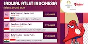 Jadwal Siaran Langsung Atlet Indonesia dan Olimpiade Paris 2024 di Vidio Hari Ini
