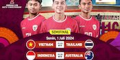 Jadwal Siaran Langsung Semifinal AFF U-16 di Vidio, 1 Juli 2024