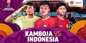 Link Siaran Langsung Piala AFF U-19: Kamboja Vs Indonesia di Vidio