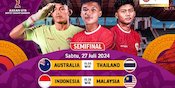 Jadwal Live Streaming Semifinal ASEAN U-19 Boys Championship di Vidio