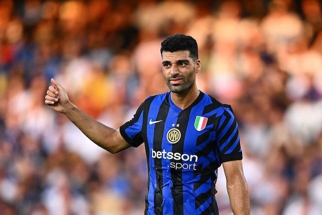 Jadwal, Siaran Langsung, dan Live Streaming Genoa vs Inter Milan Pemain Inter Milan, Mehdi Taremi, di pramusim 2024/2025 (c) Instagram/inter