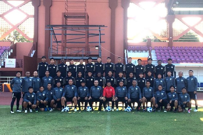 Sesi Latihan Timnas Indonesia U-19