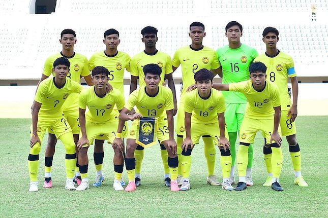 Starting XI Malaysia U-19