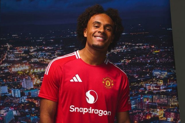 Striker baru Manchester United, Joshua Zirkzee (c) MUFC Official