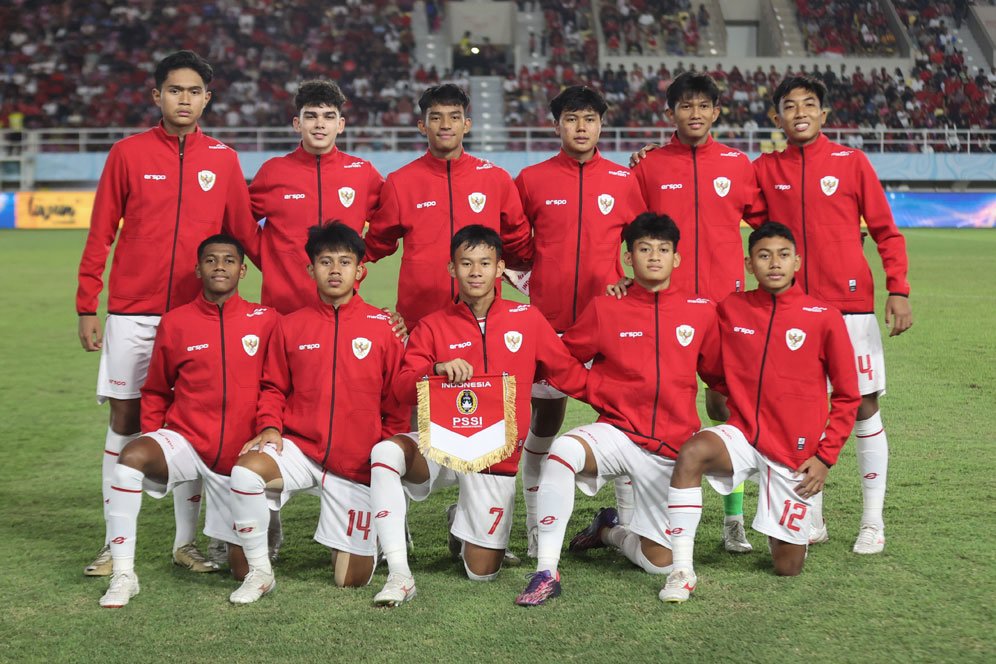 Udah Bagus Mainnya Indonesia U-16, 10 Orang Tapi Tetep Keren & Gokil!