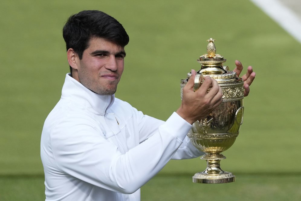 Carlos Alcaraz Pertahankan Gelar Juara Bertahan, Inilah Daftar Pemenang Wimbledon Championship 2024