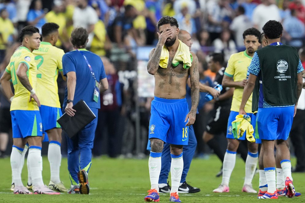 Brasil di Copa America 2024: 4 Laga, cuma 1 Kali Menang, Kandas di Perempat Final