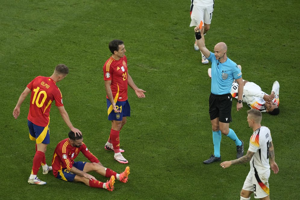 Dapat Kartu Merah Lawan Jerman, Dani Carvajal Bisa Main di Final Euro 2024?