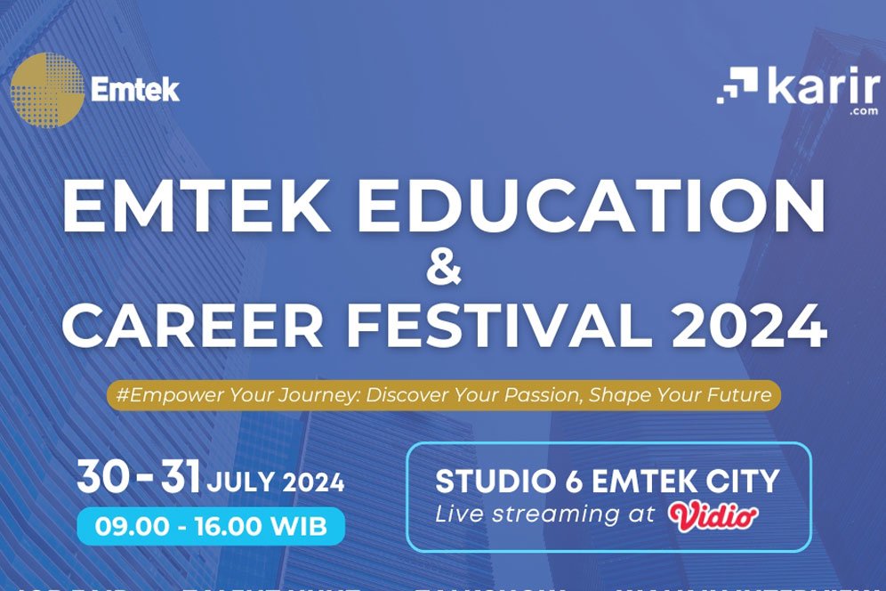 Emtek dan Karir.com Gelar Emtek Education & Career Festival 2024