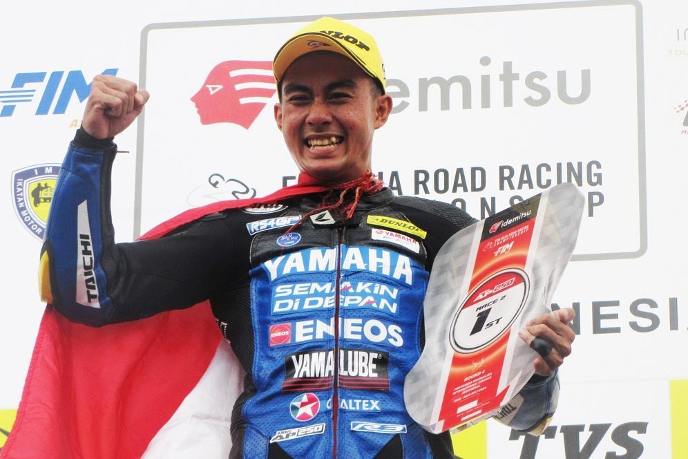 M Faerozi Senang Mandalika Jadi Tempat Pembuktian Comeback Usai Cedera Parah di ARRC 2024