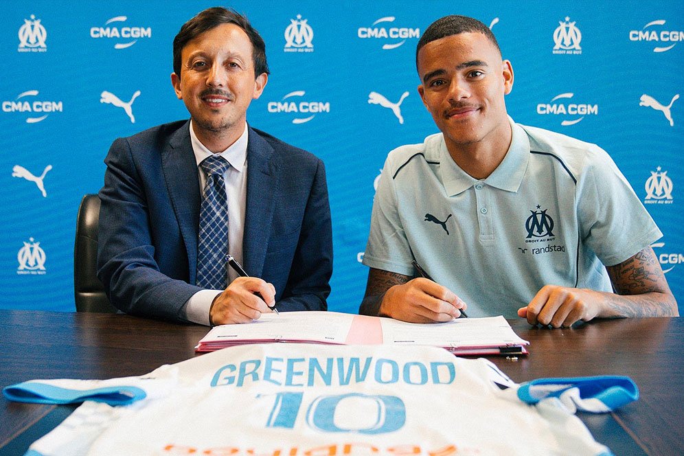 Resmi! Manchester United Jual Mason Greenwood ke Marseille