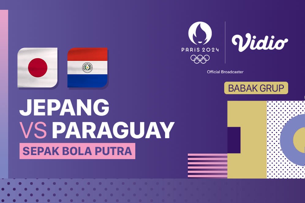 Link Live Streaming Jepang vs Paraguay - Sepak Bola Olimpiade Paris 2024 di Vidio