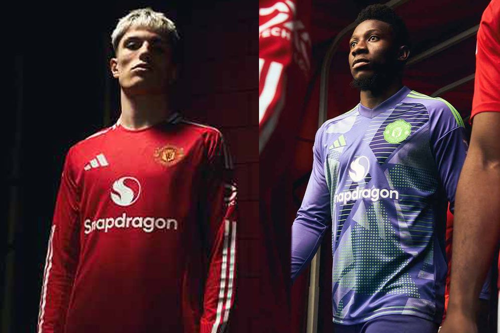 Terinspirasi Edisi 1952, Ini Jersey yang Dipakai Manchester United Musim 2024/2025