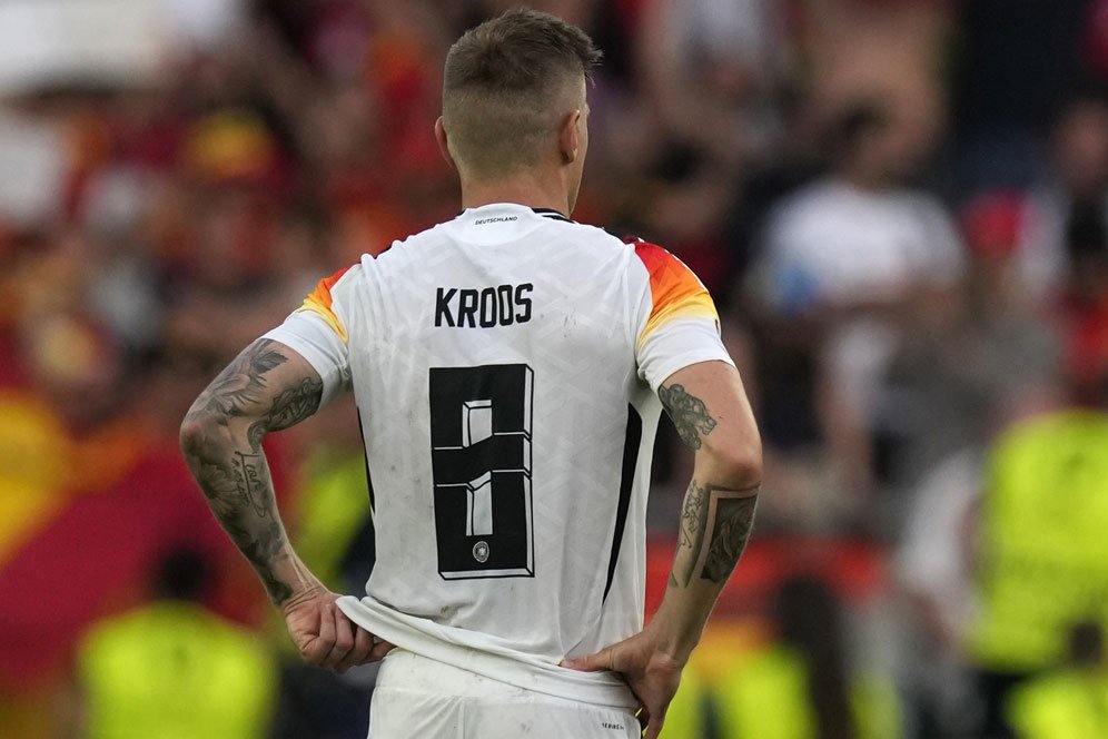 Last Dance yang Pahit untuk Toni Kroos: Jerman Tersingkir, Bikin Pedri Cedera dan Gagal Jadi Pembeda