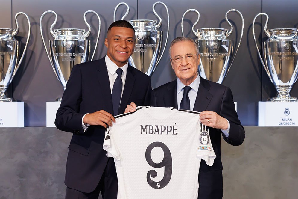 Real Madrid Resmi Perkenalkan Kylian Mbappe