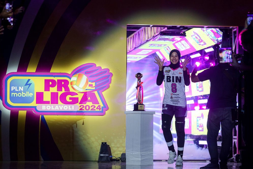 Megawati Hangestri dan Wilda Nurfadhilah Antar Jakarta BIN Juara PLN Mobile Proliga 2024