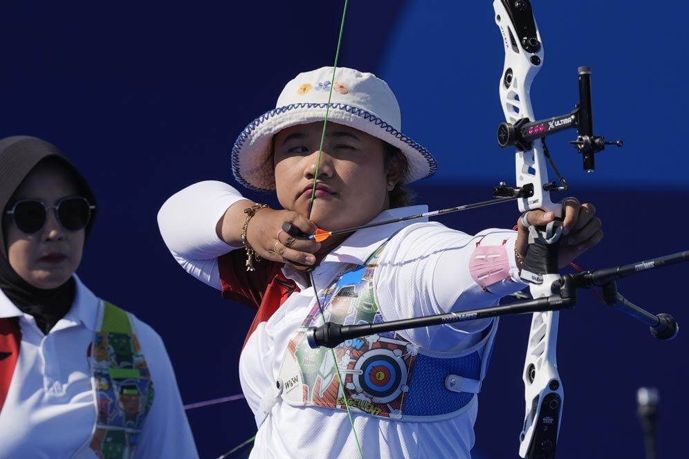 Sayang Sekali, Rezza Octavia Gagal Melaju ke Perempat Final Cabor Panahan Olimpiade 2024