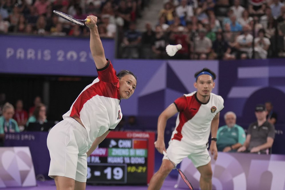 Hasil Bulutangkis Olimpiade Paris 2024: Rinov/Pitha Ditumbangkan Pasangan Tuan Rumah