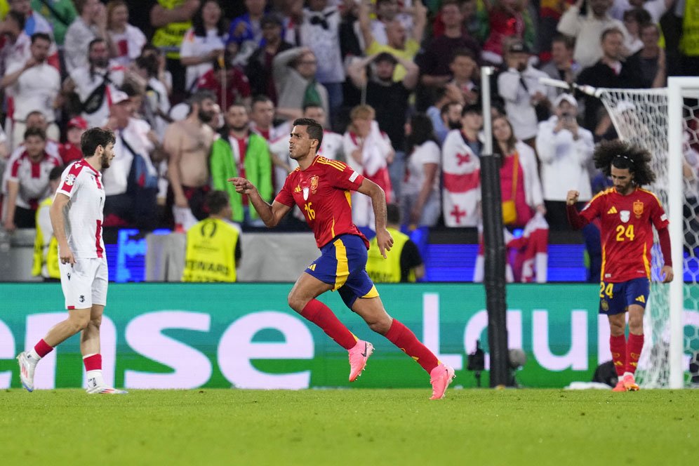 Man of the Match Spanyol vs Georgia: Rodri