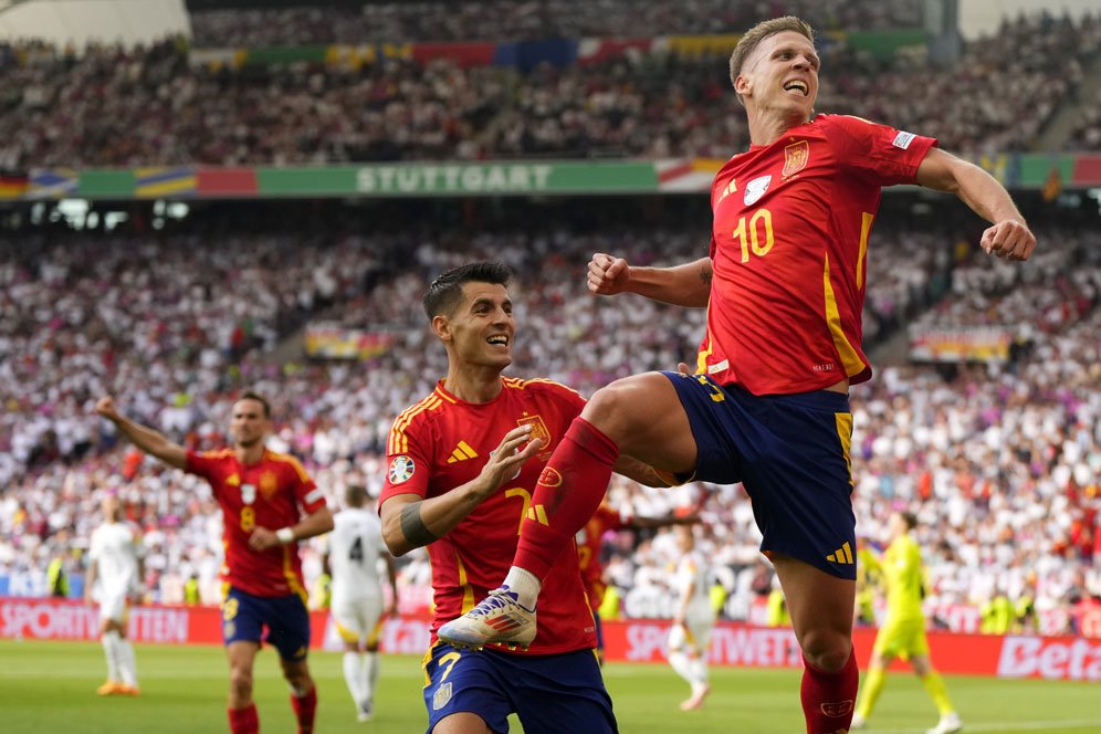6 Pemain Terbaik Laga Spanyol vs Jerman, Penggawa Matador Mendominasi