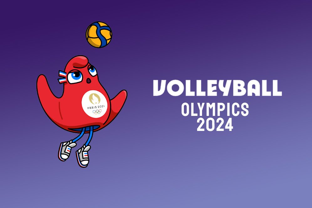 Jadwal Lengkap Voli Olimpiade Paris 2024, 27 Juli-11 Agustus 2024