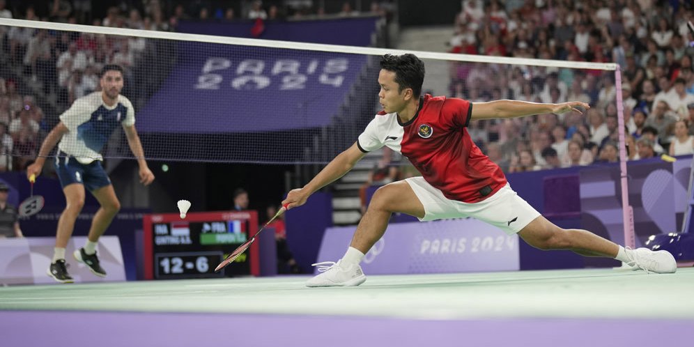 Hasil Bulutangkis Olimpiade Paris 2024: Setelah Jojo, Anthony Ginting Juga Ikut Kalah