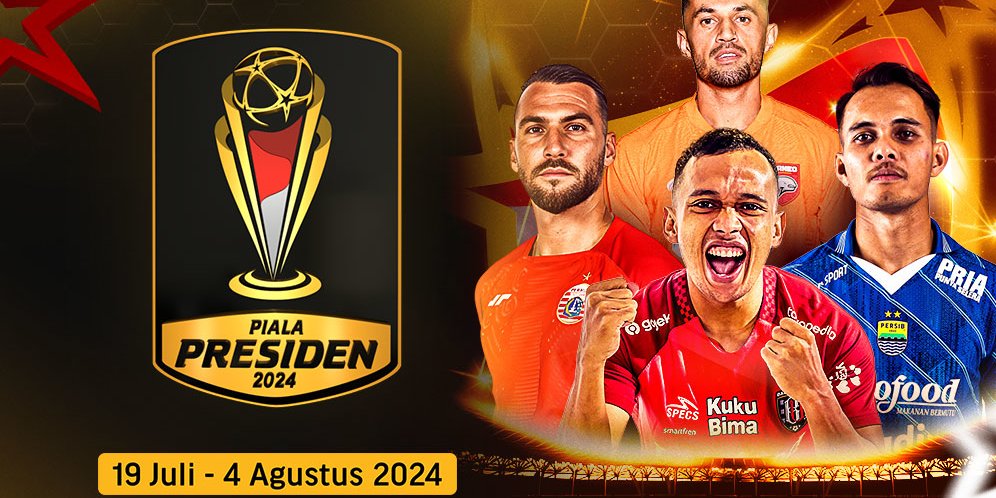 Kapan dan Disiarkan di TV Mana Piala Presiden 2024?