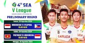 Jadwal Live Streaming Mens SEA V League 2024, 23-25 Agustus 2024 Jadwal Live Streaming Mens SEA V League 2024, 23-25 Agustus 2024