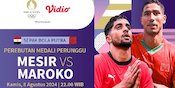 Link Siaran Langsung Sepak Bola Olimpiade Paris 2024: Mesir vs Maroko di Vidio