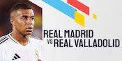 Live Streaming Liga Spanyol: Real Madrid vs Real Valladolid - Vidio