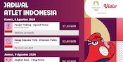 Jadwal Indonesia Olimpiade Paris 2024 di Vidio Hari Ini, Cek Siaran Langsungnya