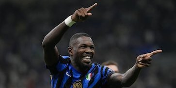 Pergelangan Kaki Bermasalah, Marcus Thuram Menepi dari Medan Perang Pergelangan Kaki Bermasalah, Marcus Thuram Menepi dari Medan Perang