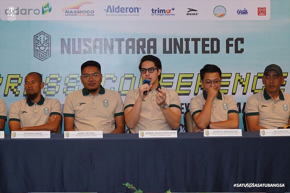 Peluncuran Tim Nusantara United FC Jelang Liga 2 2024/2025 Peluncuran Tim Nusantara United FC Jelang Liga 2 2024/2025