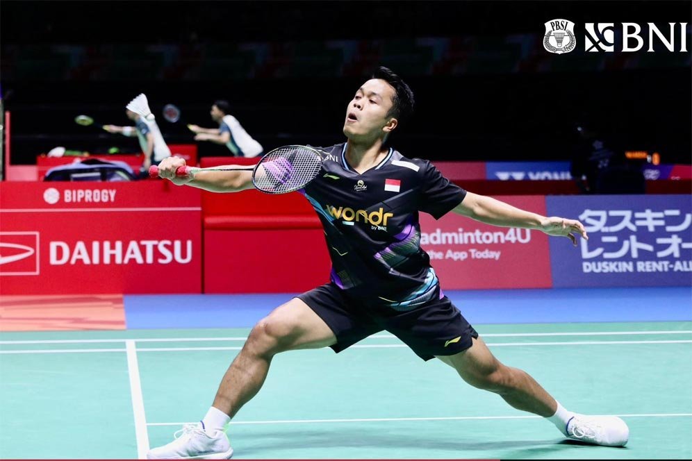 Hasil Japan Open 2024: Anthony Sinisuka Ginting Mundur Akibat Cedera, Yushi Tanaka ke 16 Besar Hasil Japan Open 2024: Anthony Sinisuka Ginting Mundur Akibat Cedera, Yushi Tanaka ke 16 Besar