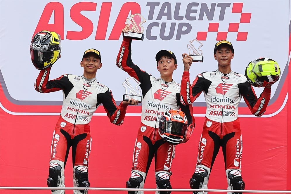 Kiandra Ramadhipa Sukses Naik Podium di Race 2 Asia Talent Cup 2024 Malaysia Kiandra Ramadhipa Sukses Naik Podium di Race 2 Asia Talent Cup 2024 Malaysia
