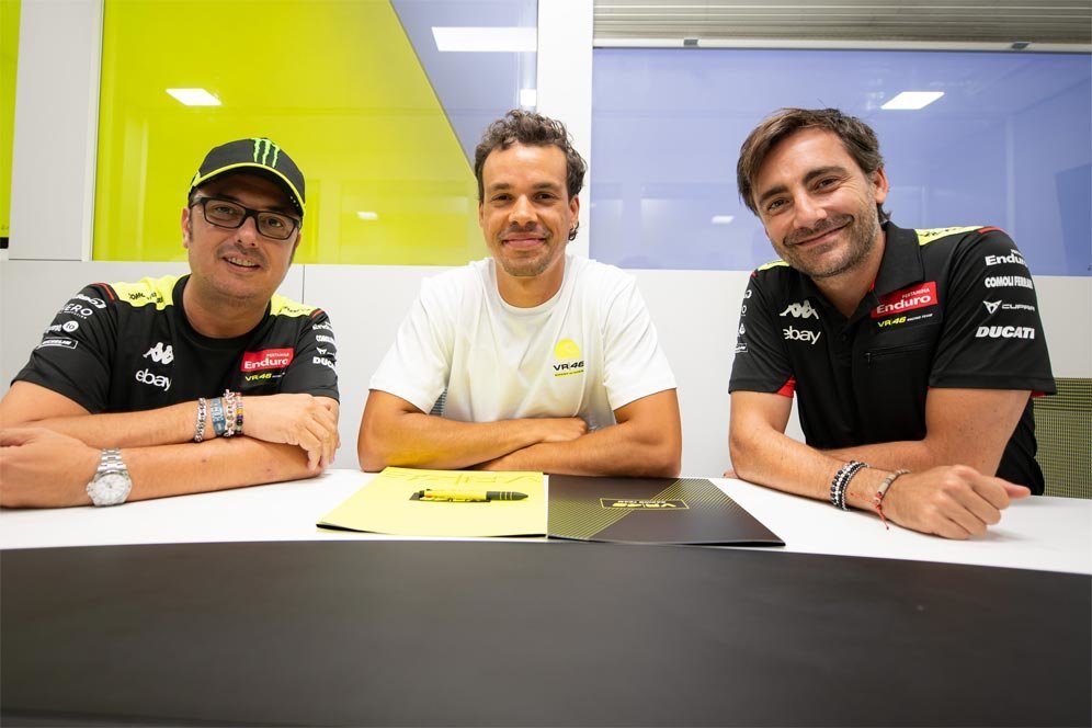 Franco Morbidelli Resmi Bela Pertamina Enduro VR46 di MotoGP 2025