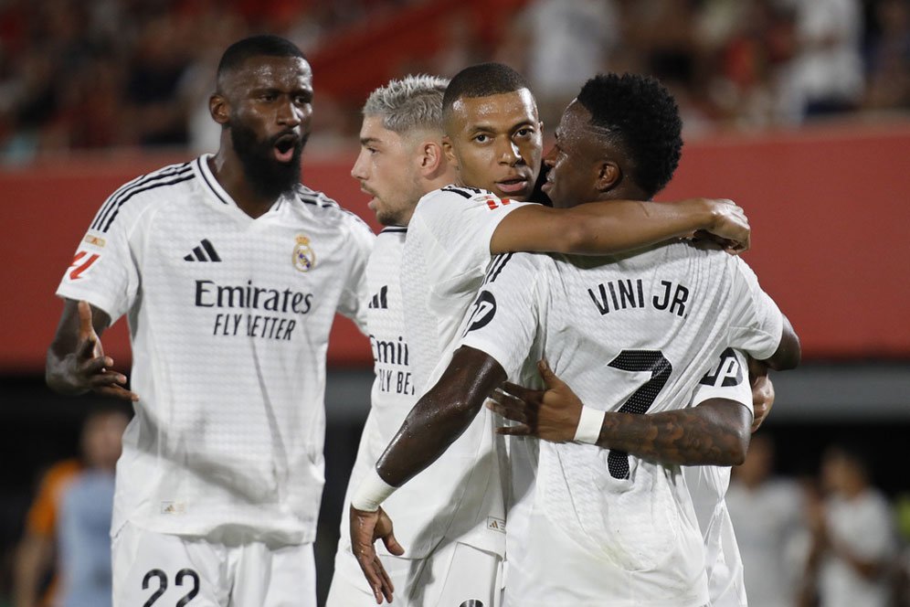 Rapor Pemain Real Madrid di Kandang Mallorca: Rodrygo Nilai 8, Mbappe Lumayan