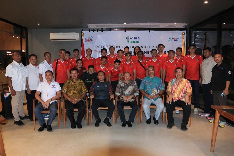 Pede Menang Lawan Rival Berat, Timnas Voli Putra Indonesia Target Juarai SEA V League 2024