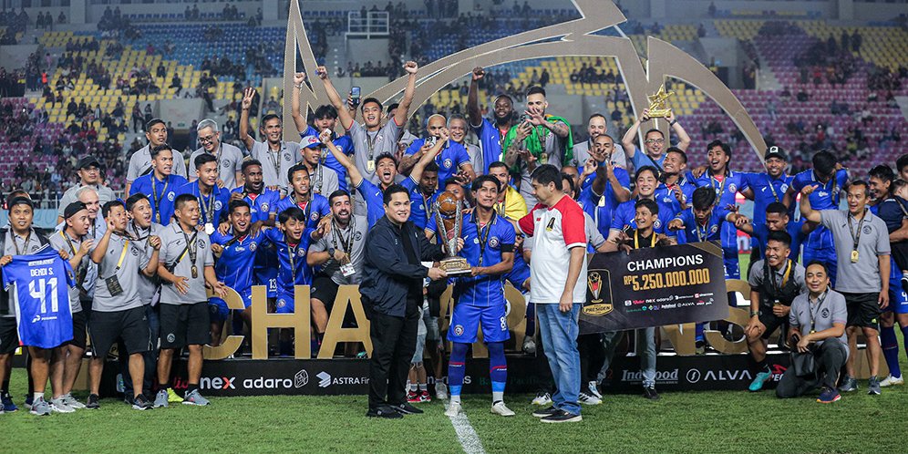 Arema FC Bidik Gelar Juara BRI Liga 1 2024/2025