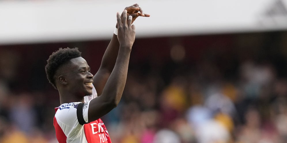 Duh, Bukayo Saka Jadi Tumbal Kemenangan Arsenal di Derby London Utara