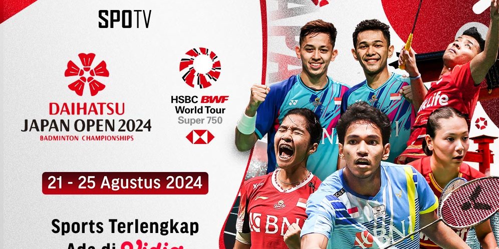 Link Live Streaming BWF Japan Open 2024 di Vidio Pekan Ini