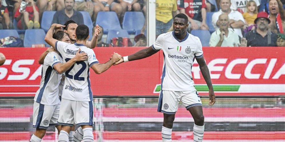 Hasil Genoa vs Inter Milan: Skor 2-2