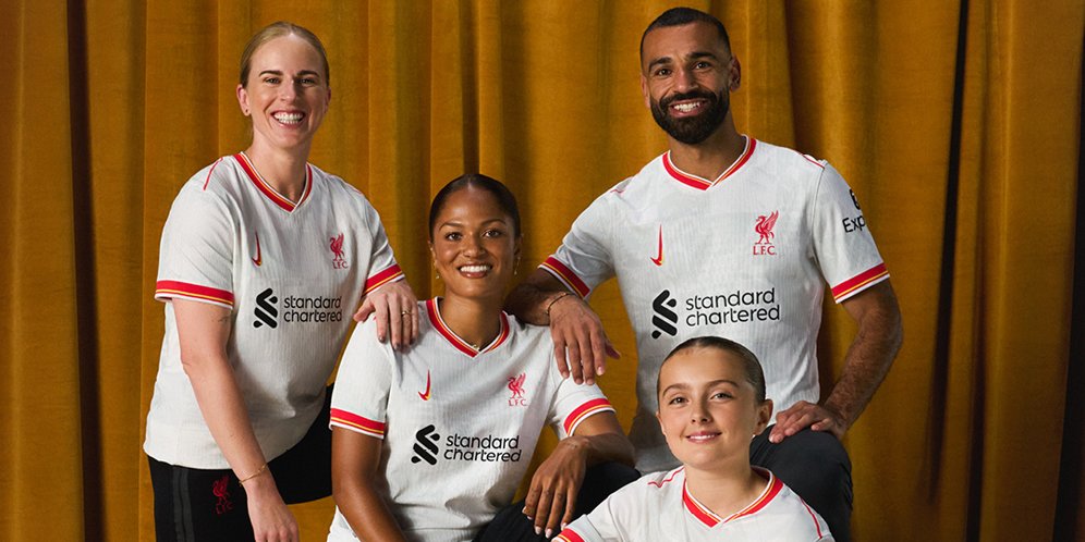 Nyentrik! Inilah Jersey Ketiga Liverpool, Chelsea, Tottenham, Inter Milan, hingga Atletico Madrid untuk Musim 2024/2025 Nyentrik! Inilah Jersey Ketiga Liverpool, Chelsea, Tottenham, Inter Milan, hingga Atletico Madrid untuk Musim 2024/2025