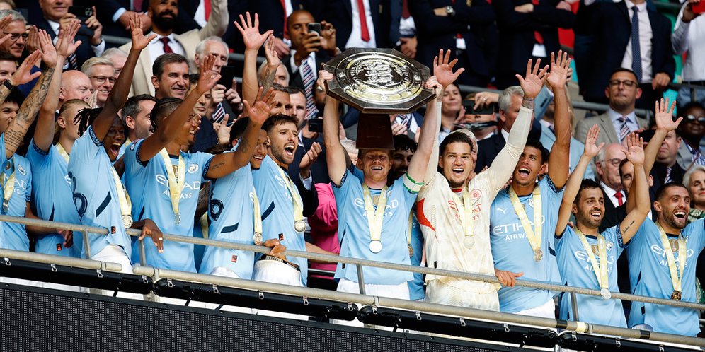 Selamat! Man City Juara Community Shield 2024 Usai Kalahkan MU Lewat Adu Penalti