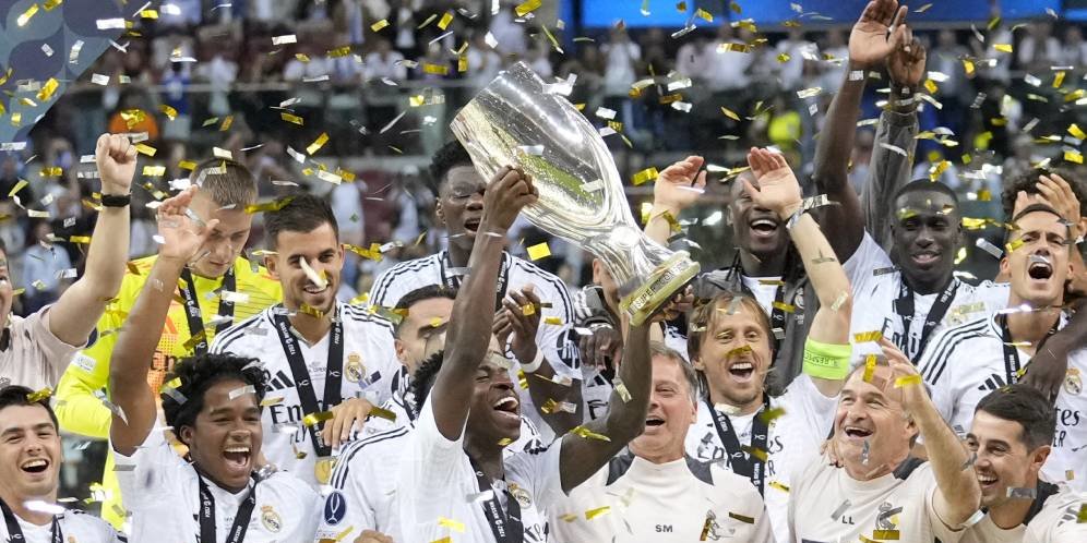 Selamat! Real Madrid Juara Piala Super Eropa 2024