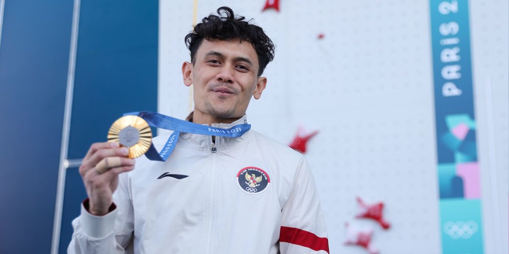 Reaksi Berkelas Veddriq Leonardo Usai Persembahkan Medali Emas Pertama Indonesia di Olimpiade 2024: Alhamdulillah