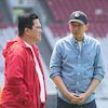 Erick Thohir Temui Shin Tae-yong dan Sumardji Sebelum Lawan Australia: Insyaallah Timnas Indonesia Bisa Main Maksimal dan Berikan yang Terbaik