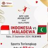 Jadwal Siaran Langsung AFC U20 Asian Cup 2025 Qualifiers: Indonesia vs Maladewa di Vidio Jadwal Siaran Langsung AFC U20 Asian Cup 2025 Qualifiers: Indonesia vs Maladewa di Vidio