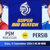 Link Live Streaming PSM Makassar Vs Persib Bandung di Vidio Pekan Ini